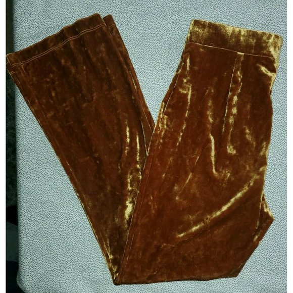 Urban Outfitters Duo Chrome Velour Bootcut Pants - Picture 7 of 7